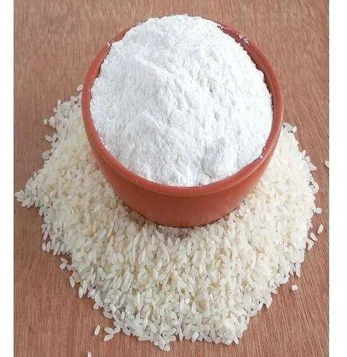 White Powder Natural Rice Flour, for Cooking, Packaging Type : Jute Bags