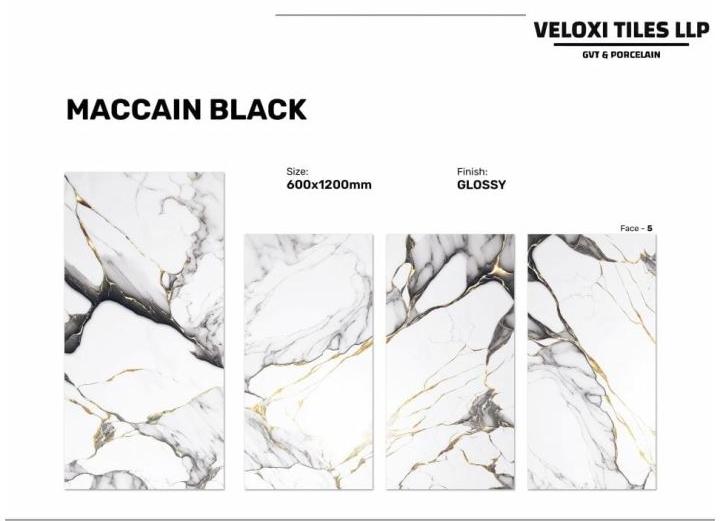 Maccain Black Floor Tile