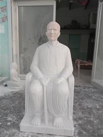 White Marble Human Statue, for Decoration, Style : Antique