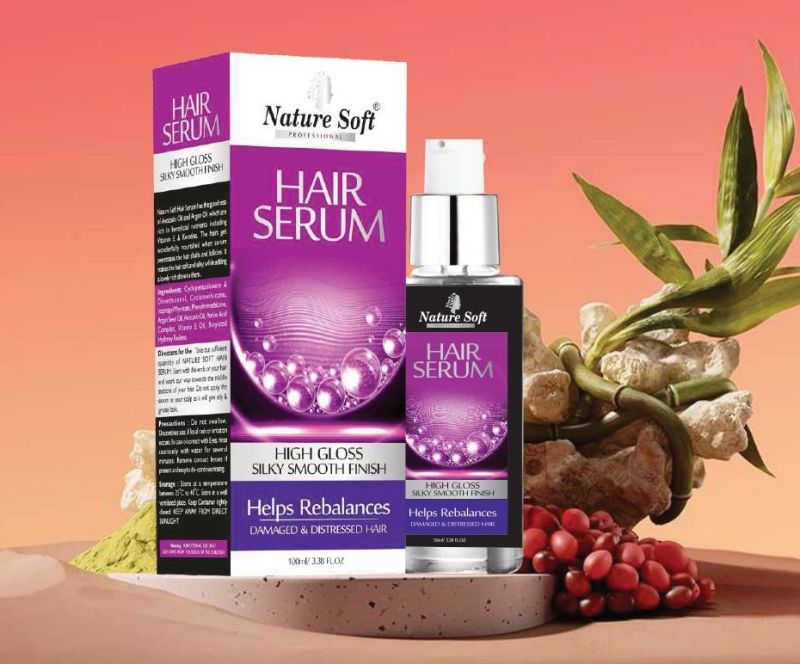 Nature Soft Hair Serum, Packaging Size : 100 Ml