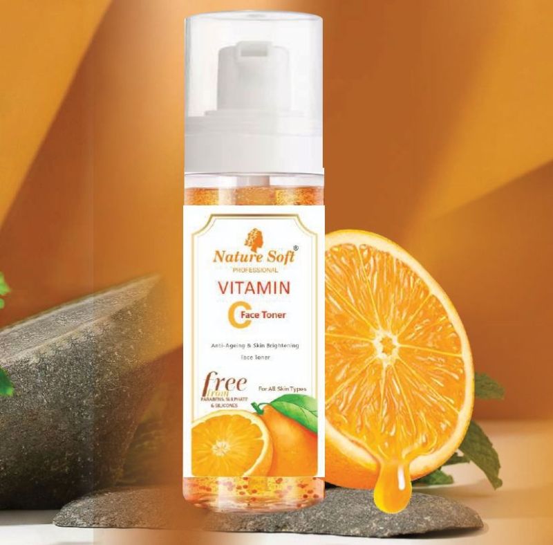 Nature Soft Vitamin C Face Toner, Packaging Size : 100 ml