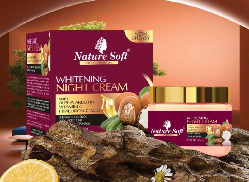 Nature Soft Whitening Night Cream, Shelf Life : 2 Years