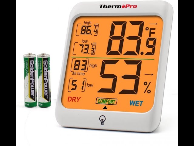ThermoPro TP53 Indoor Digital Thermo Hygrometer