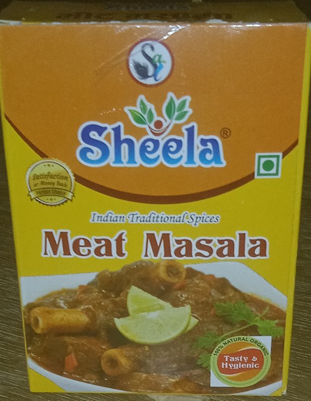 Powder Organic Meat Masala, For Cooking, Spices, Grade Standard : Food Grade