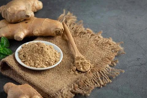 Brown Ginger Powder, for Cooking, Shelf Life : 6 Months
