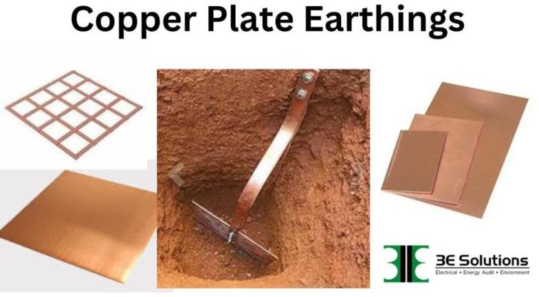 Copper Earthing Plates, For Grounding System, Industrial