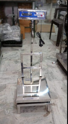 Full steel body weighing machine, for Capacity, Size : 16/16inch