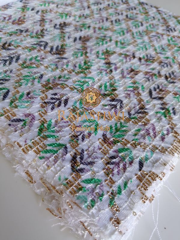 Rayon crochet fabric, for Men's Kurta Koti, Children's Kurta Koti, Model Number : Cro-0001