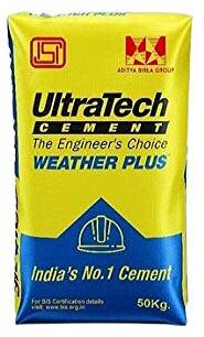 Grey Ultratech Cement, For Construction/heavy Duty Work