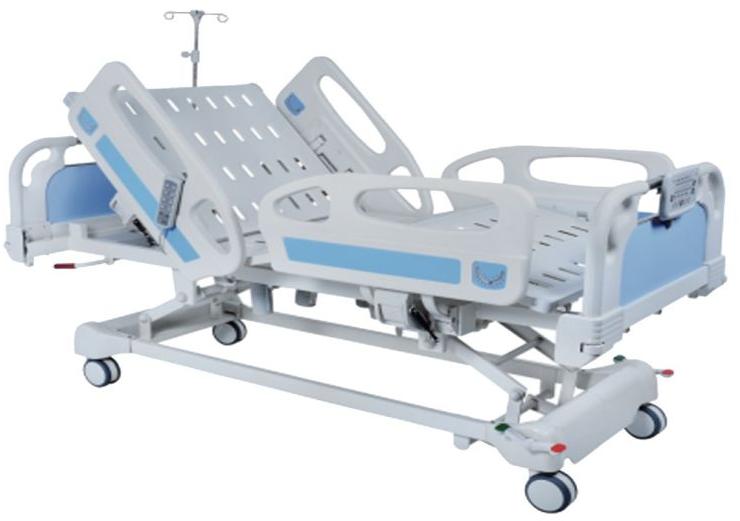 Square Polished Mild Steel Mechanical Icu Bed, for Hospital, Size : 3.5x7feet