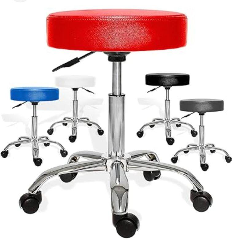 Satenderd Stills Polished Stainless Steel Plain Hospital Revolving Stool, Style : Folding