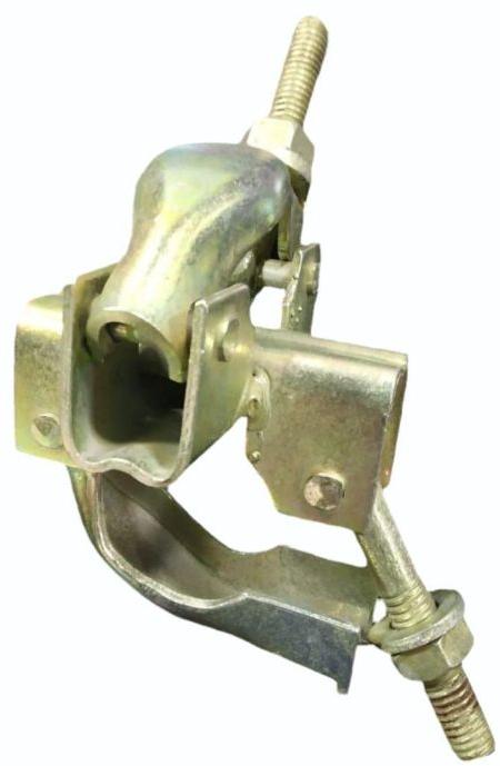 Silver 500-900 gm Polished Scaffolding Right Angle Clamp, for Industrial
