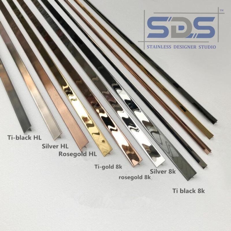 Stainless Steel 304 Inner And Outer Tile Profile By Sds