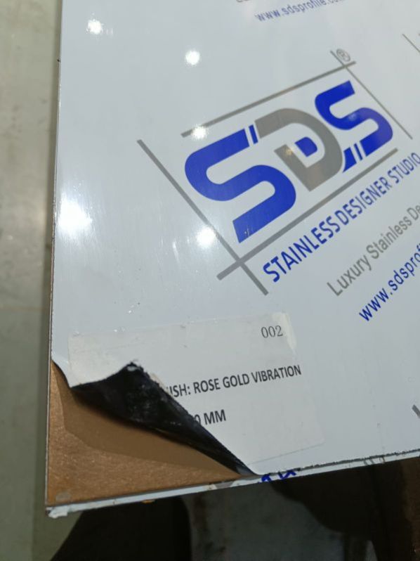 Stainless Steel Textured Pvd Coated Sheets By Sds