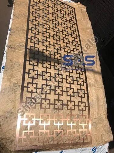 Stainless Steel Laser Cut Screen by sds