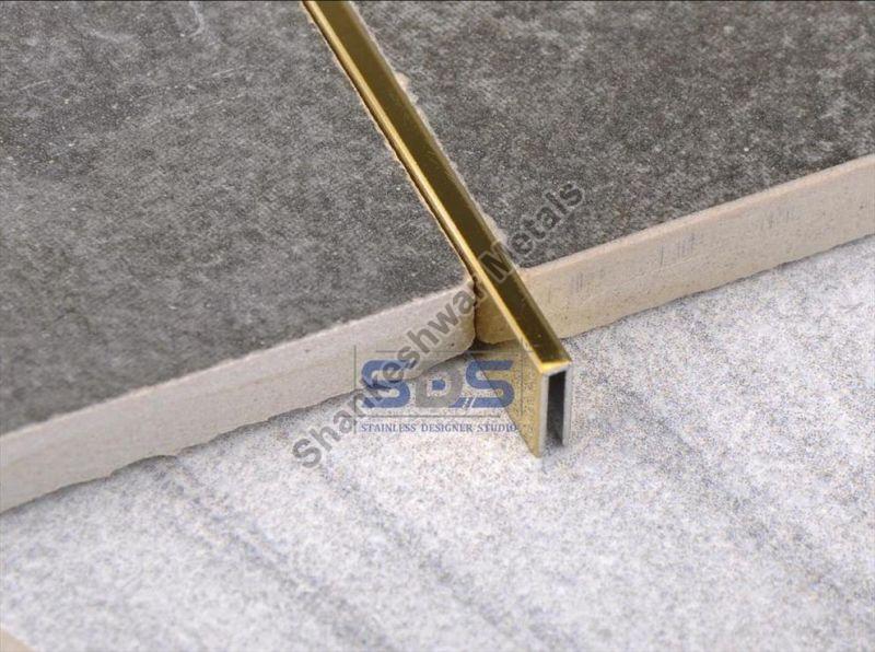 U Profile Tile Trim In Stainless Steel 304 Pvd Coated By Sds