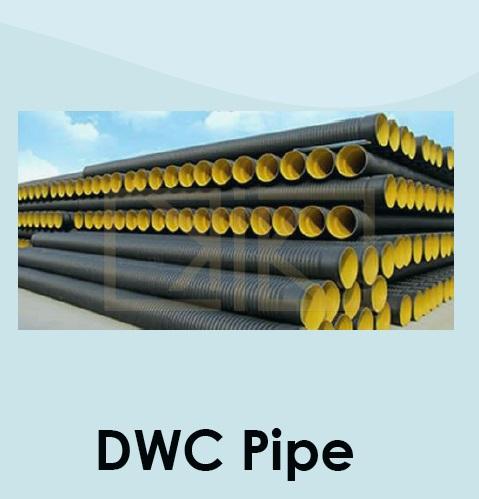 PVC DWC Pipe, for Drainage, Shape : Round