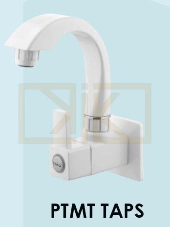 White PTMP Taps, for Hotel, House, Industry, Office, Feature : Durability, Easy Installation