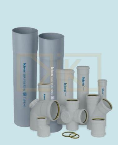 PVC SWR Pipe Fittings, for Construction, Water Treatment Plant, Feature : Corrosion Proof, Eco Friendly