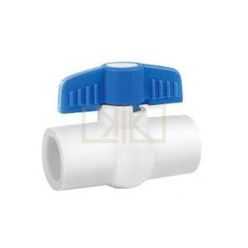 Medium Plain UPVC Ball Valve, for Water Fitting, Feature : Fine Finished, Durable, Casting Approved