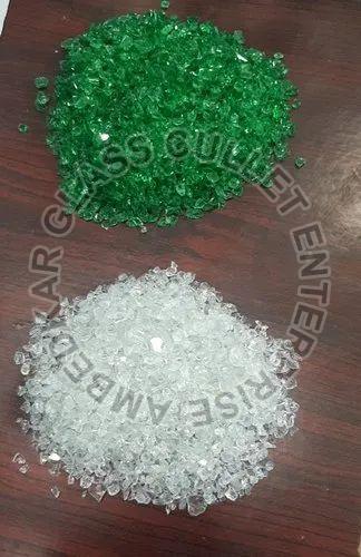 4mm Beer Bottles Glass Cullet, for Recycling Industrial, Condition : Waste