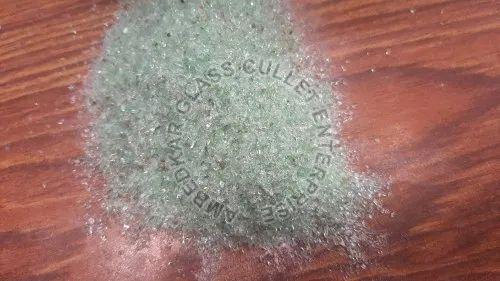 Waste Glass Cullet, for Recycling Industrial, Color : Transparent