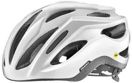 Gloss Metallic White Giant Rev Comp MIPS Helmet, for Safety Use, Gender : Unisex