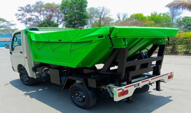 Plain Polished Metal Garbage Mini Tipper, Certification : Iso Certified