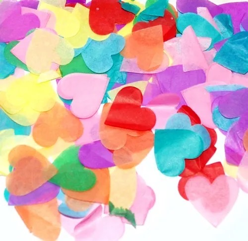 Heart Paper Confetti