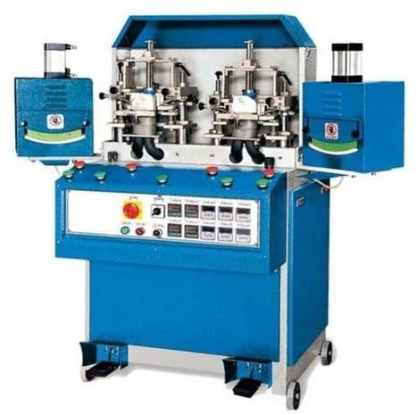 Blue FT- 361 Shoes Toe Moulding Machine, for Industrial Use, Packaging Type : Carton Box