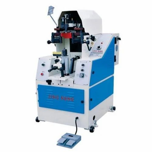 Medium Pressure Ft- 727a Heel Seat Lasting Machine, For Industrial Use, Capacity : 1500-2000 Pairs/ 8 Hours