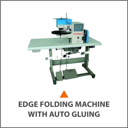 Leather Edge Folding Machine With Auto Gluing