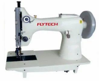 Flytech Automatic Leather Moccasin Stitching Machine, for Industrial Use, Color : Grey