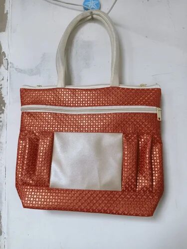 Leather Ladies Designer Hand Bag, Technics : Machine Made