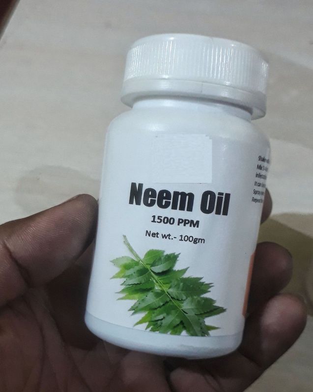 Neem Oil 1500 PPM, for Agriculture, Purity : 100%