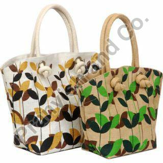 Printed Office Jute Bag, Feature : Attractive Looks