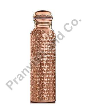 Plain Hamerred Copper Bottle, Feature : Durable