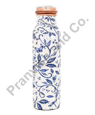 Printed Meena Copper Bottle, Feature : Durable