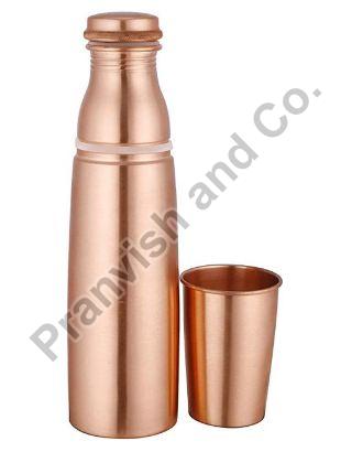 PVC-113 Copper Bottle with Glass, Feature : Durable