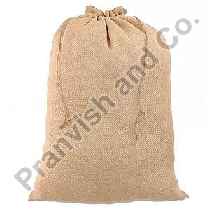 Plain Rice Jute Sack, Technics : Handmade