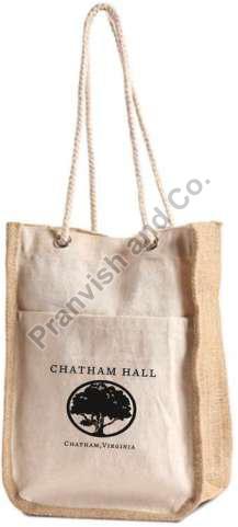 Rope Handle Jute Bag, for Good Quality, Capacity : 5kg