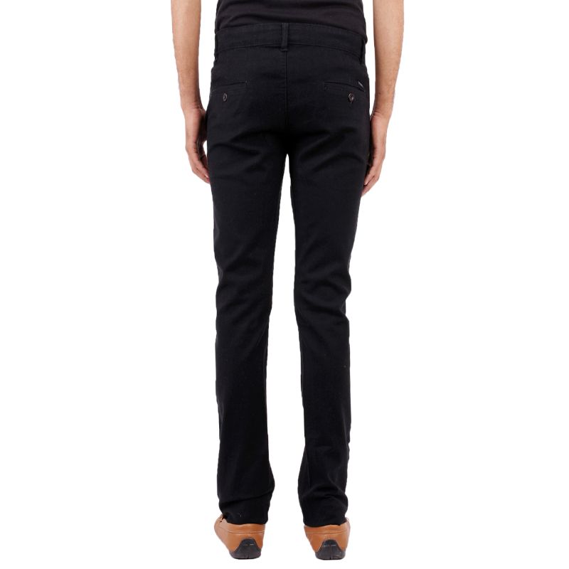 Plain Cotton Mens Black Trouser, Speciality : Attractive Designs ...