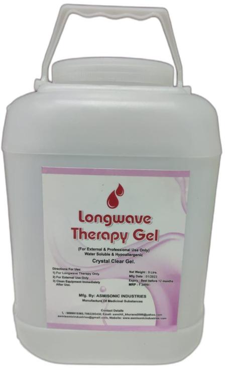 White 0-100kg Long Wave Diathermy Gel