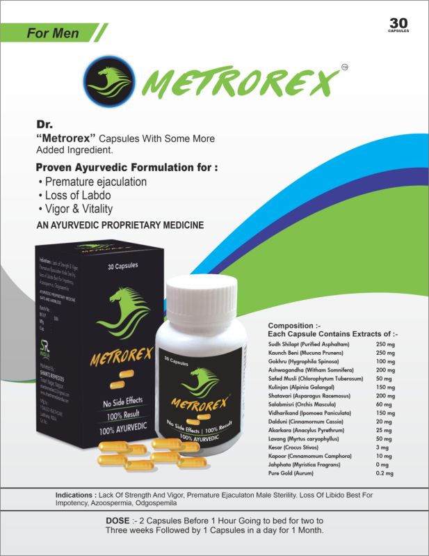 Metrorex capsules