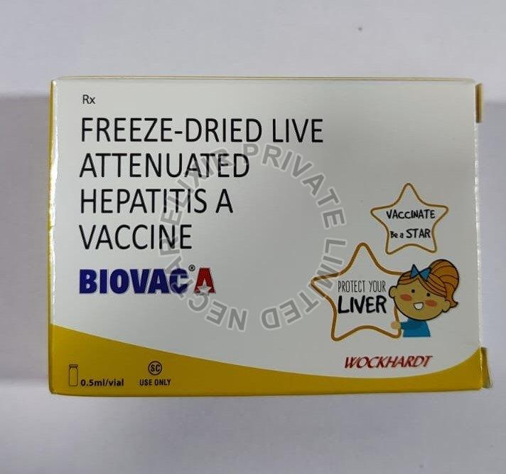 Biovac A Vaccine, Grade Standard : Medical Grade