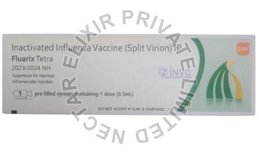 Fluarix Tetra Vaccine, Grade Standard : Medical Grade
