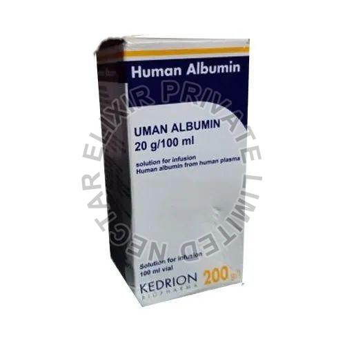 Human Albumin Injection, Packaging Type : Box