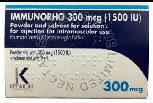 Immunorho 300mcg Injection, Grade Standard : Medical Grade