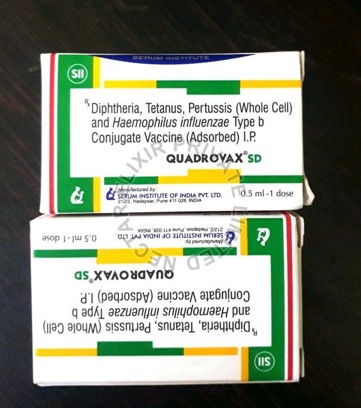 Quadrovax SD Vaccine, Grade Standard : Medical Grade