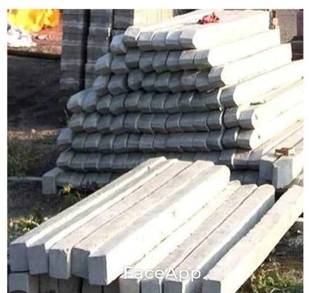 Concrete rcc railing pillar, Size : 1800×100×100 mm